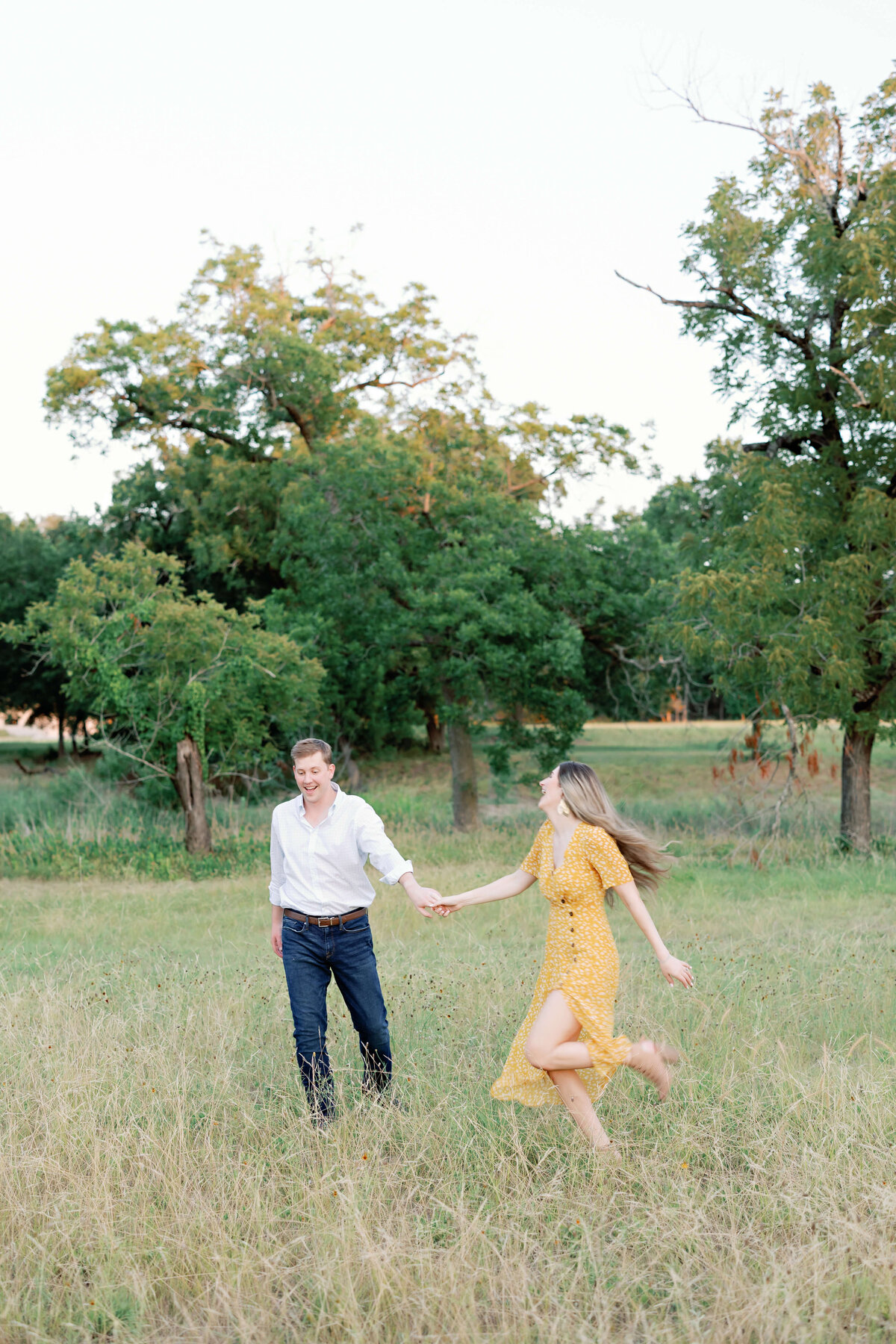 engagement session at Dripping Springs in Texas