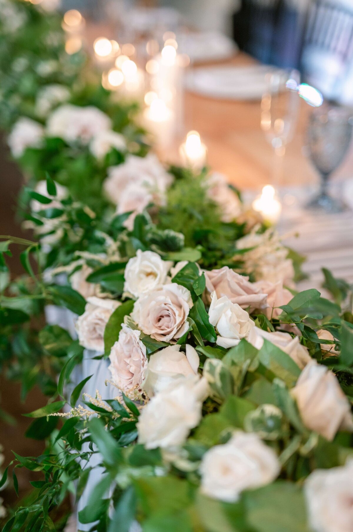 Wedding Floral Tablescape