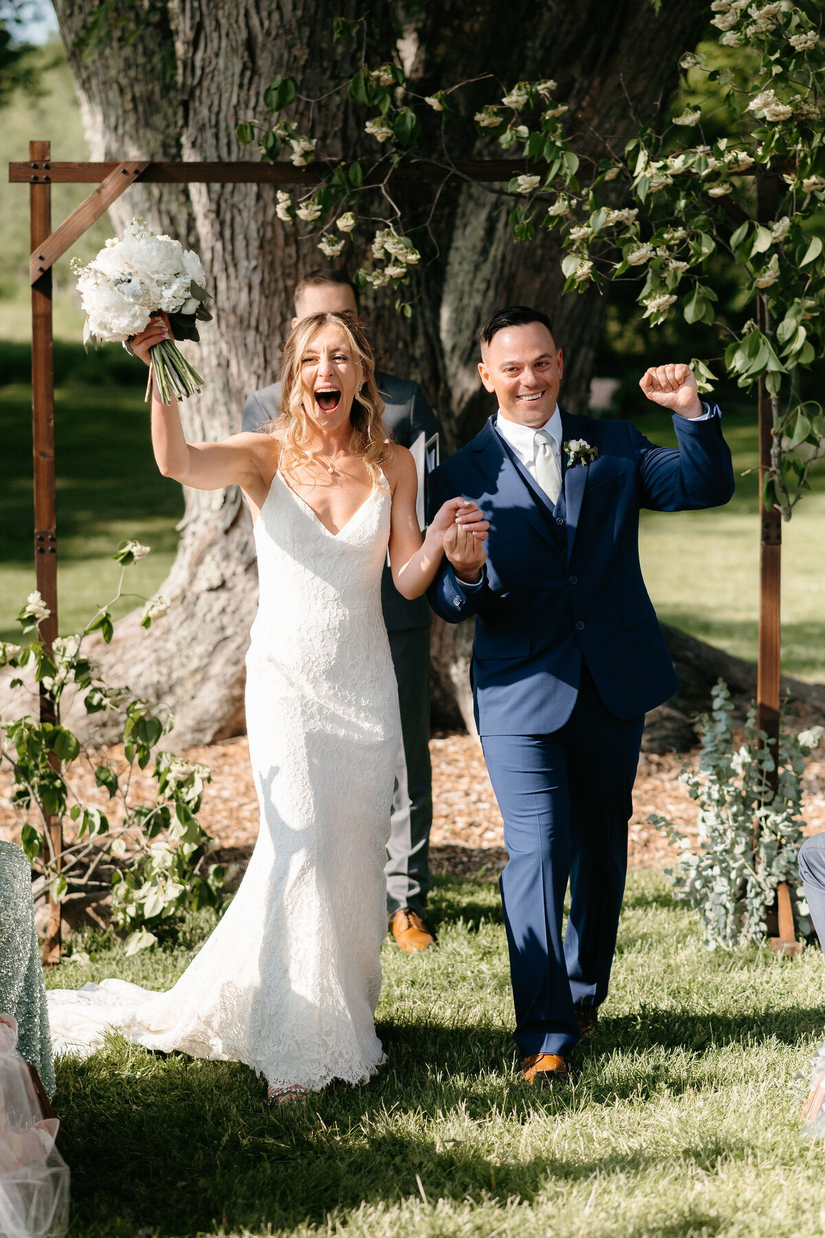 Walking Down The Aisle Photo by Lisa Blanche Photography