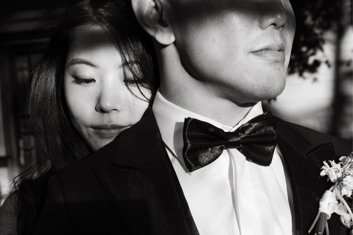 A quiet, intimate moment through beautiful wedding photography Sydney