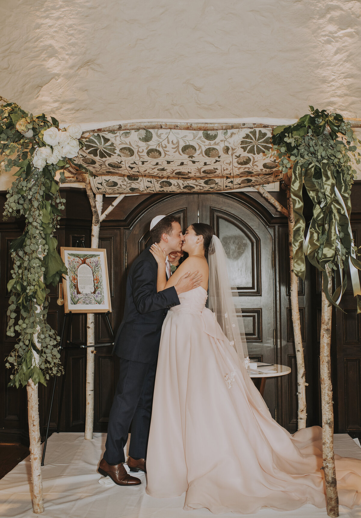 Bride-Groom-Chuppah