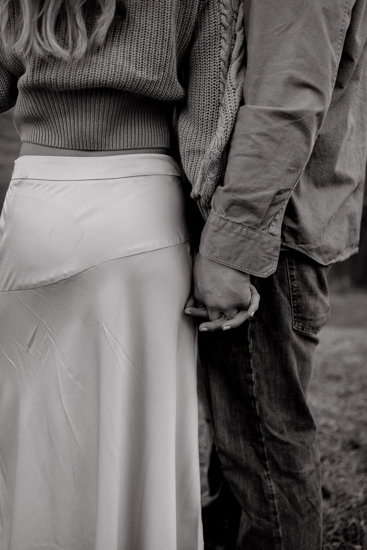 Authentic connection captured in a lifestyle couple session in Maine.