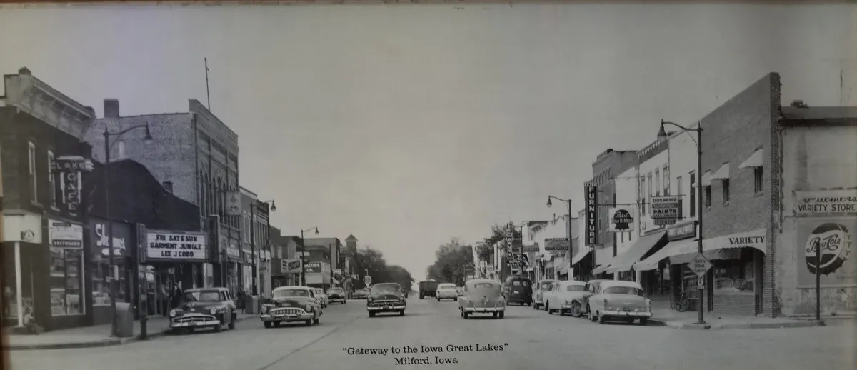 Milford, Iowa aprox. 1950s.jpg