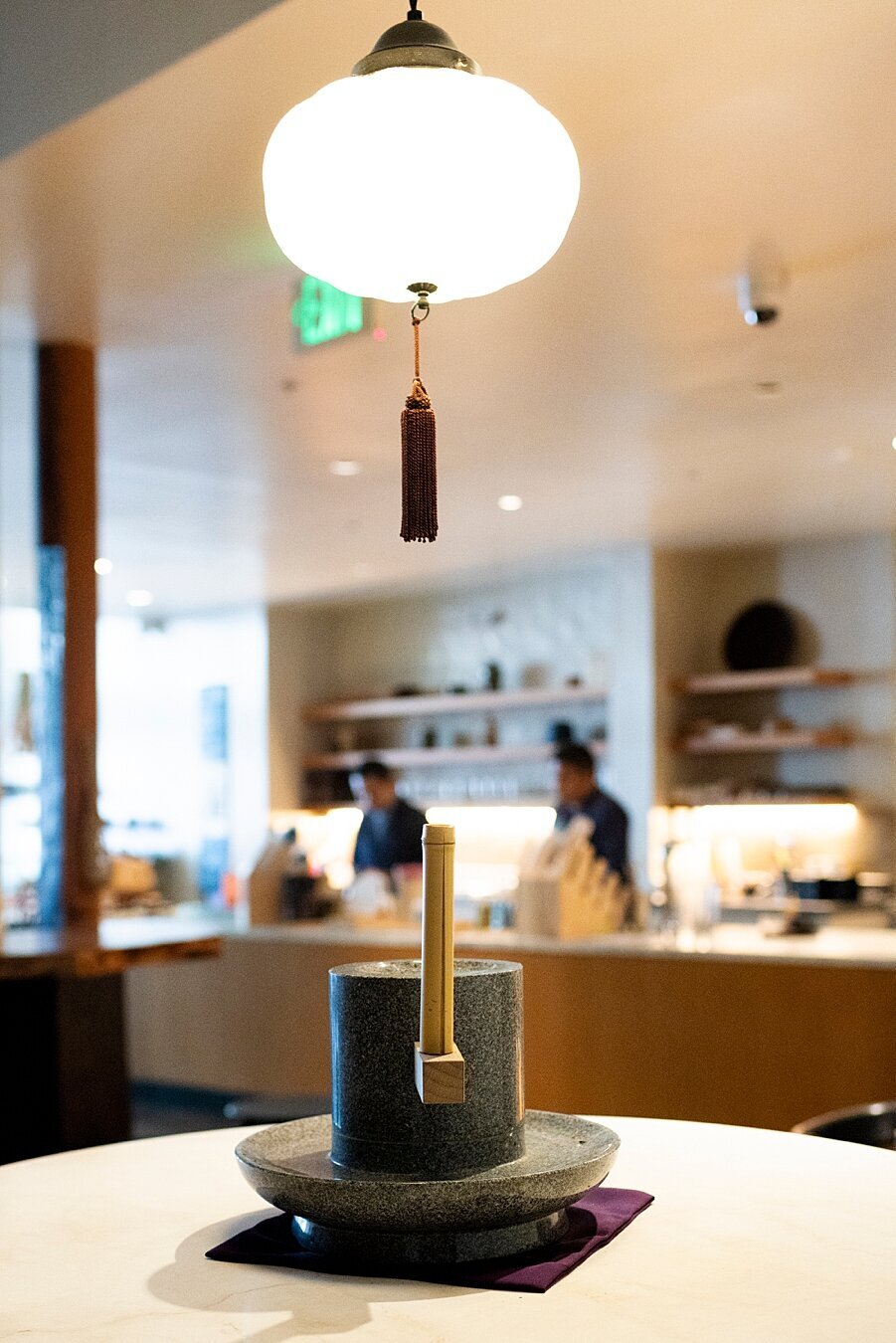 Interior shot of Stonemill Matcha captured by Cyntia Apps, San Francisco commercial photographer