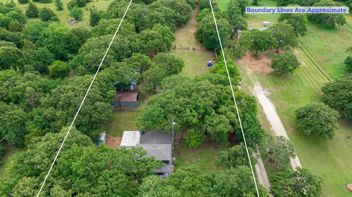 Texas country home with acreage
