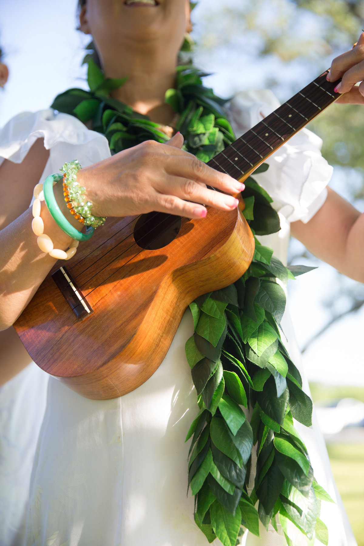 River Rock Event Center Texas  Ceremony Music Hawaiian Music Ukelele Maile Lei