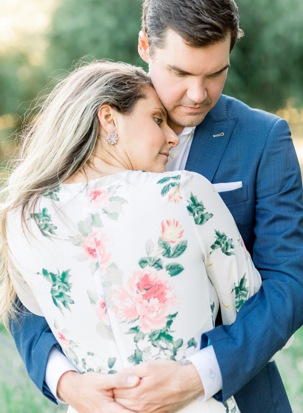Olive Grove Engagement in Napa