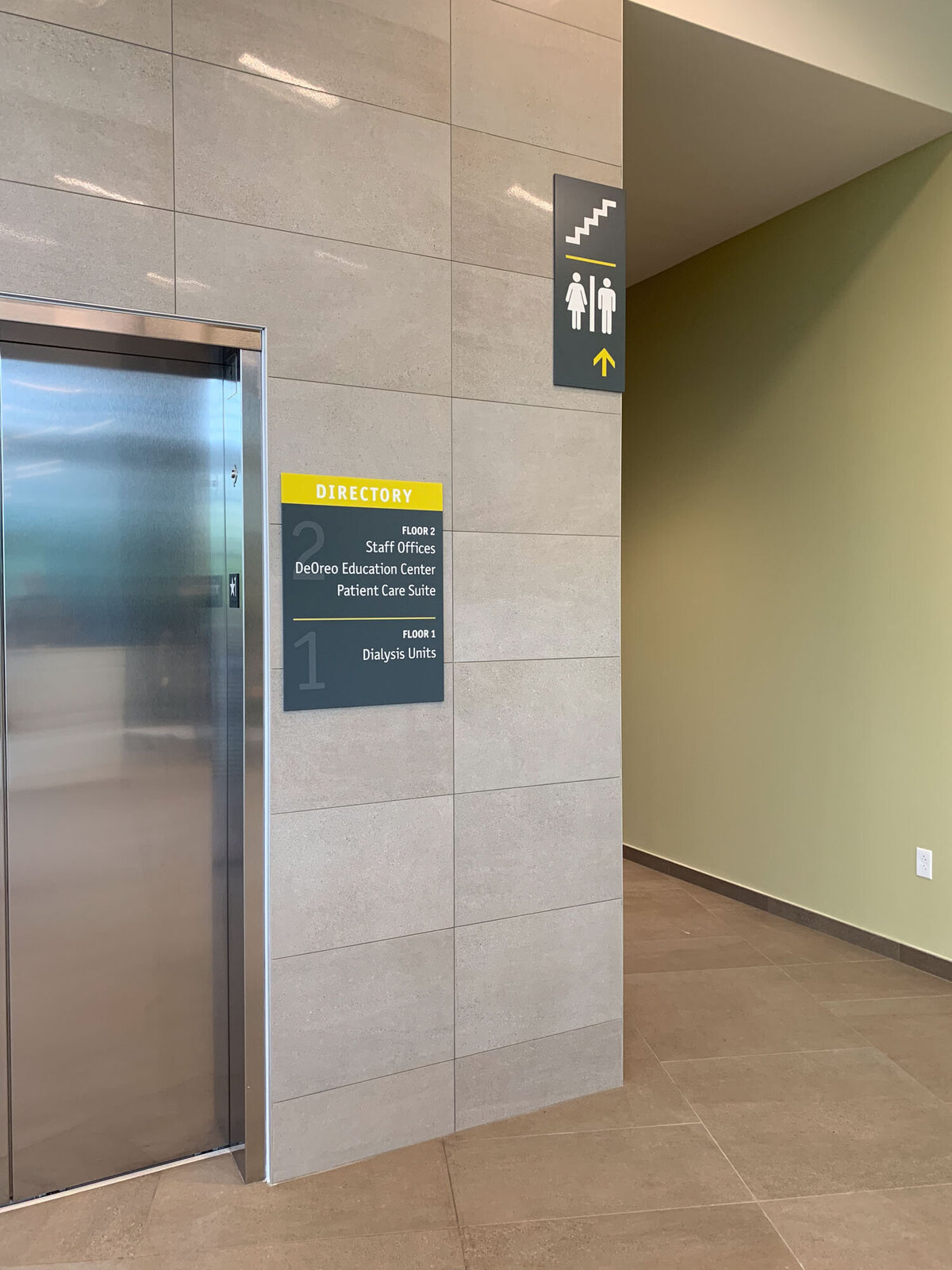Natalie Ata Design Studio - Centers for Dialysis Care East - Cleveland Environmental Graphic Designer - Wayfinding Architectural Graphic Designer - 22