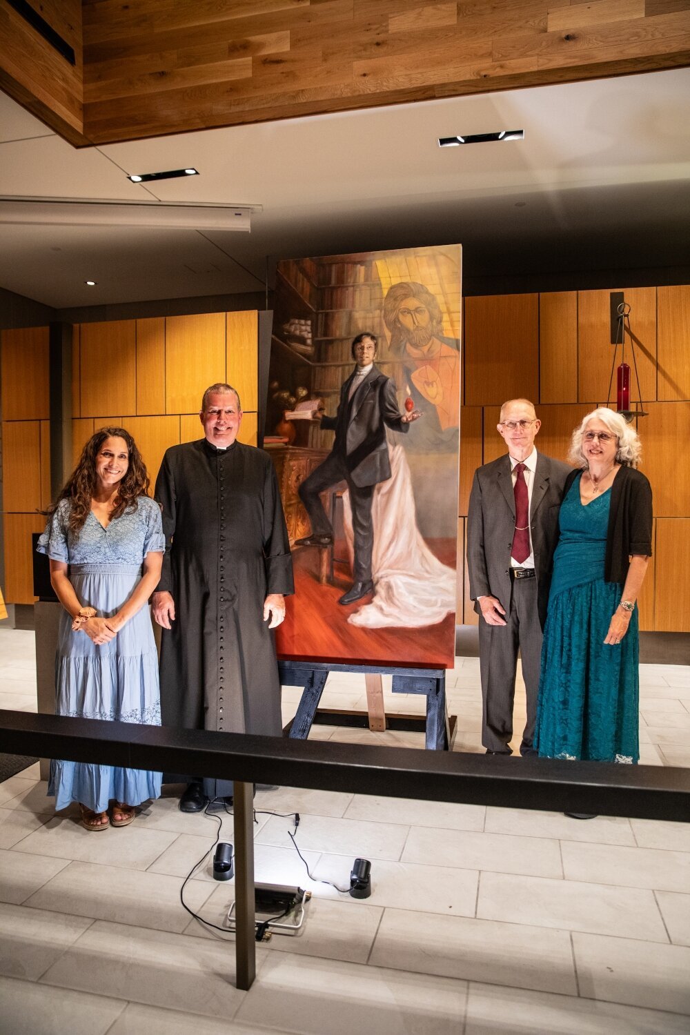 Commission memorial painting for Catholic church