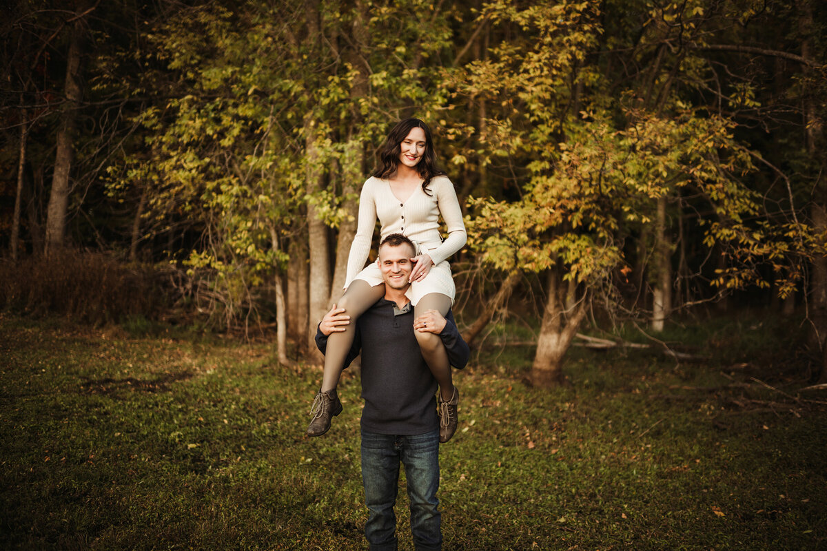 fun engagement pictures