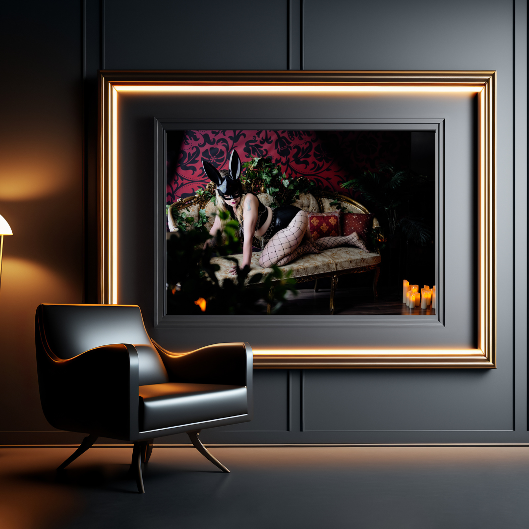 Black Luxury Photography Mockup Instagram Post