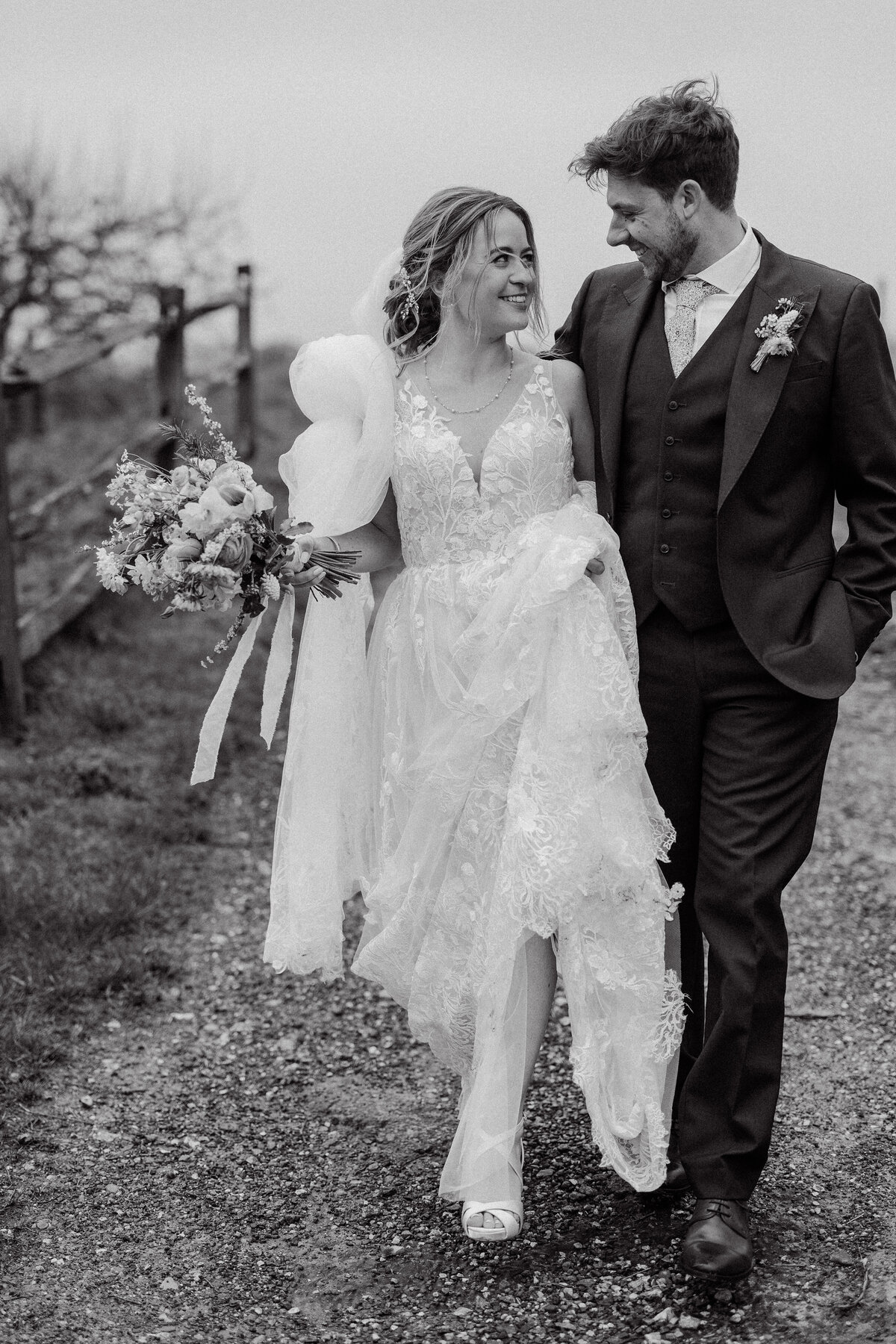 Lucy + Will 1360 wedding by Nicola Hudson