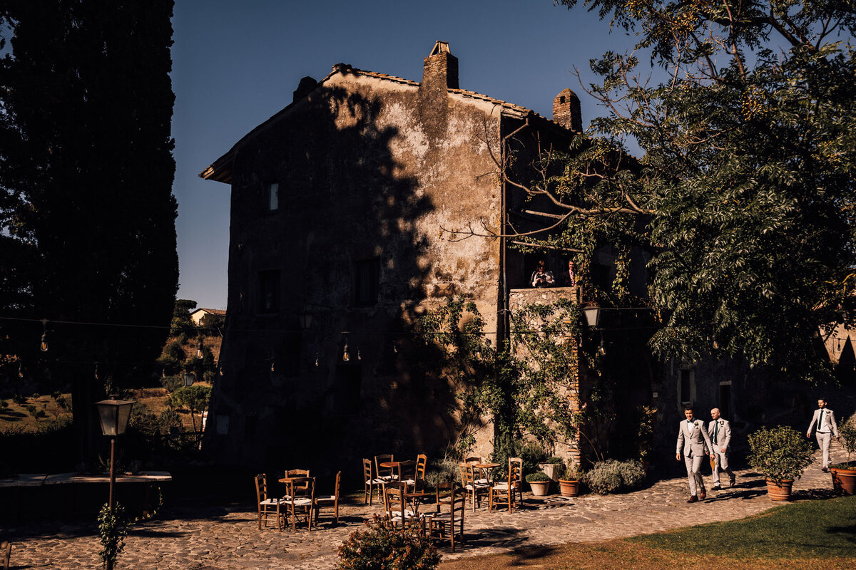 James & Tina's Wedding at Borgo di Tragliata in Rome4