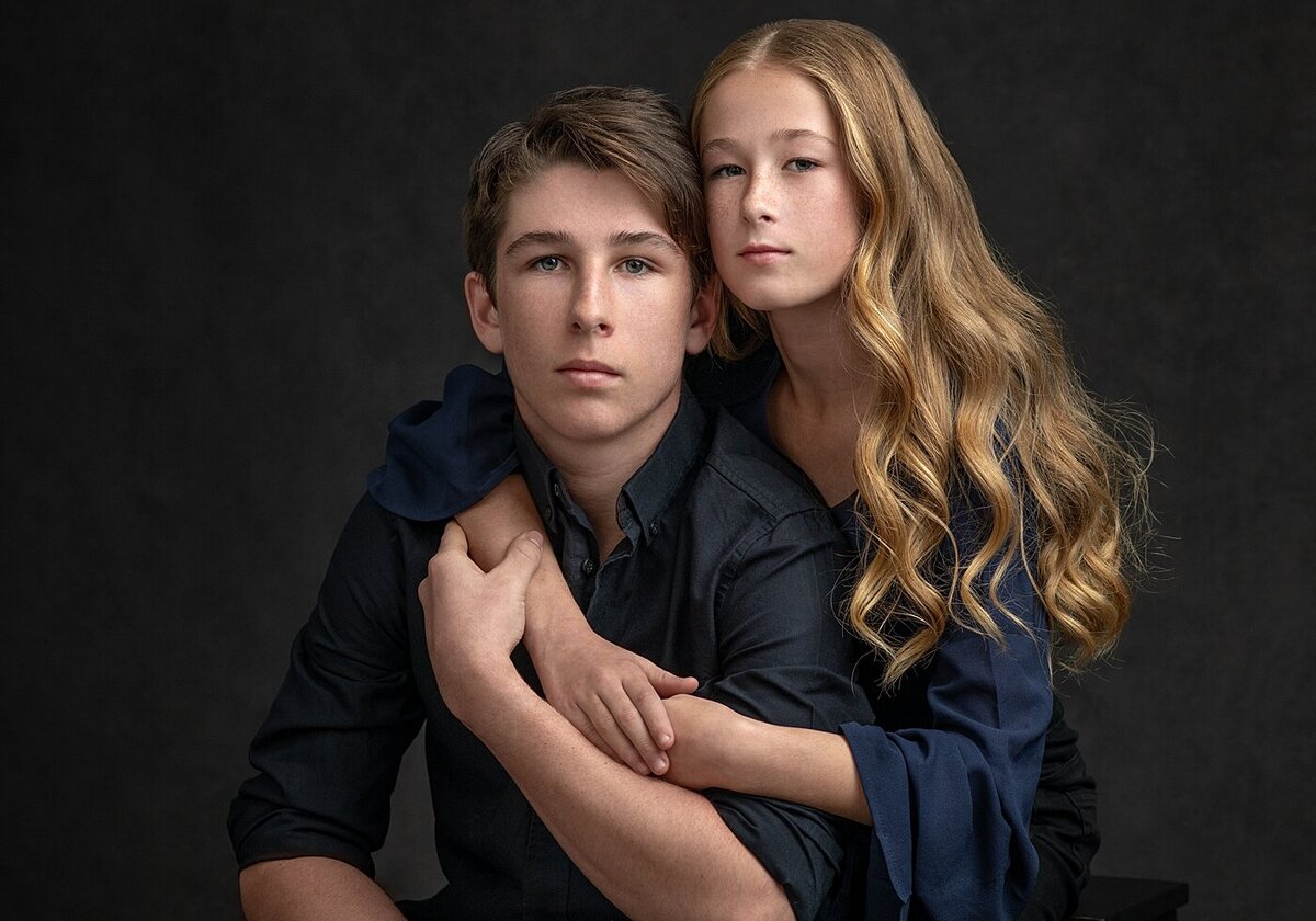 Brother-And-Sister-Photoshoot-by-Olessia McGregor Photography