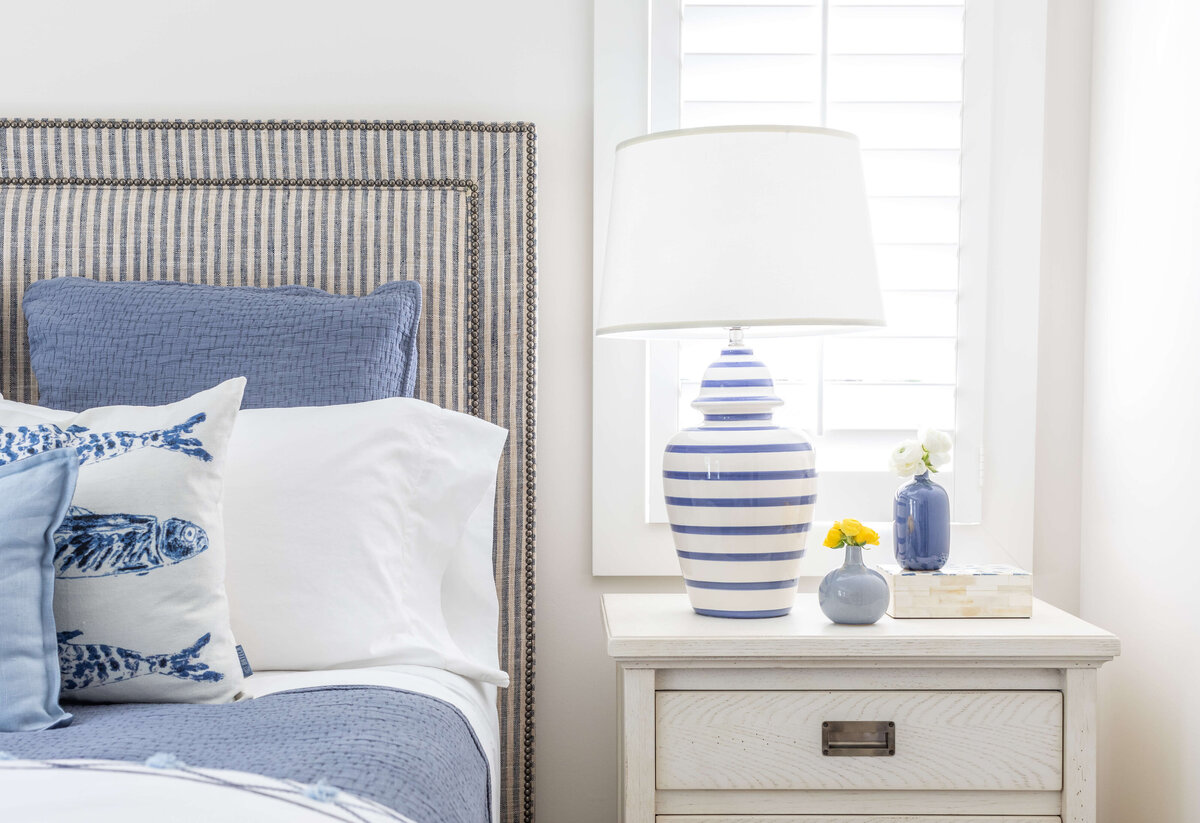 Amelia Island Coastal Bungalow Lola Interiors coastal bedroom