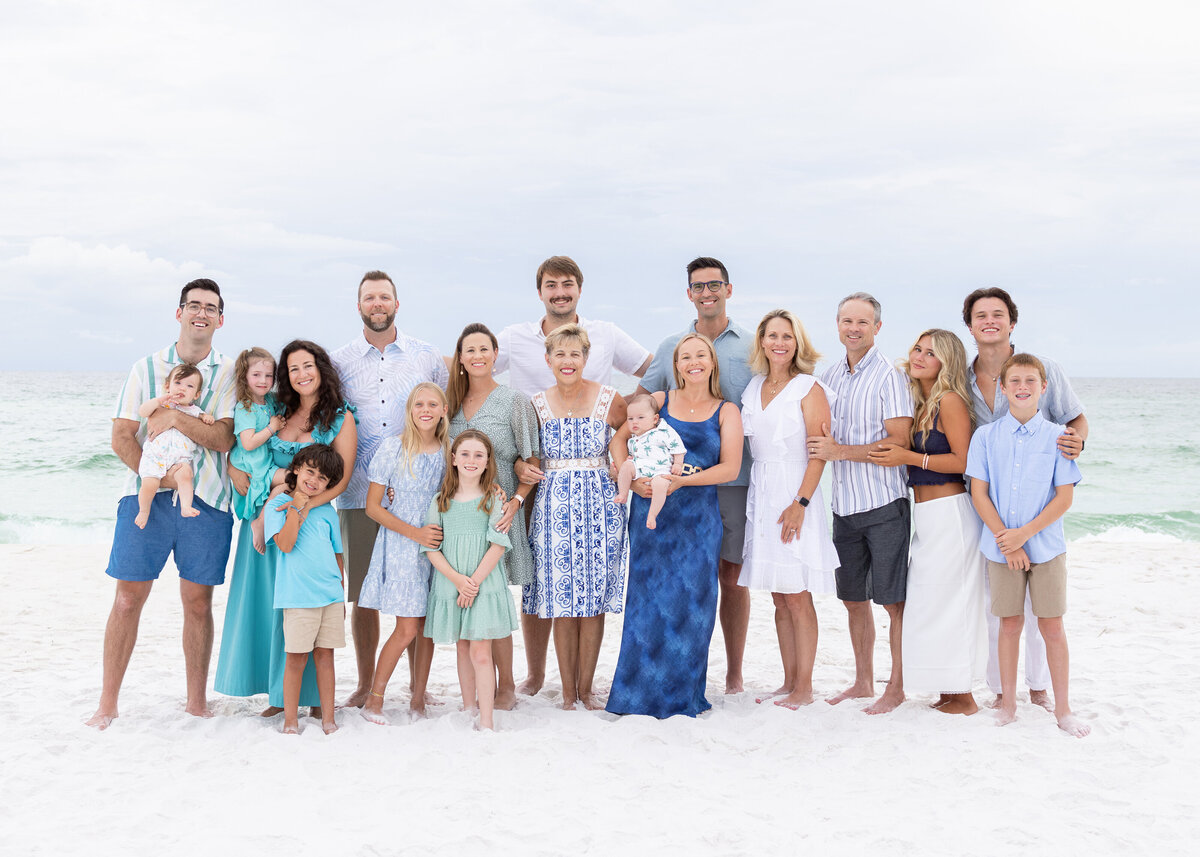 Family Portrait in Gulf Breeze, Florida