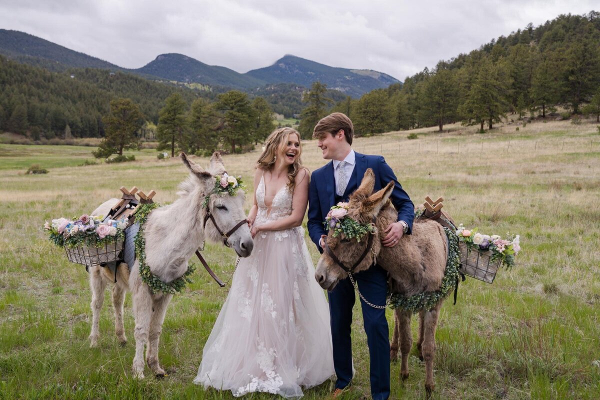 Deer Creek Valley Ranch beverage burros