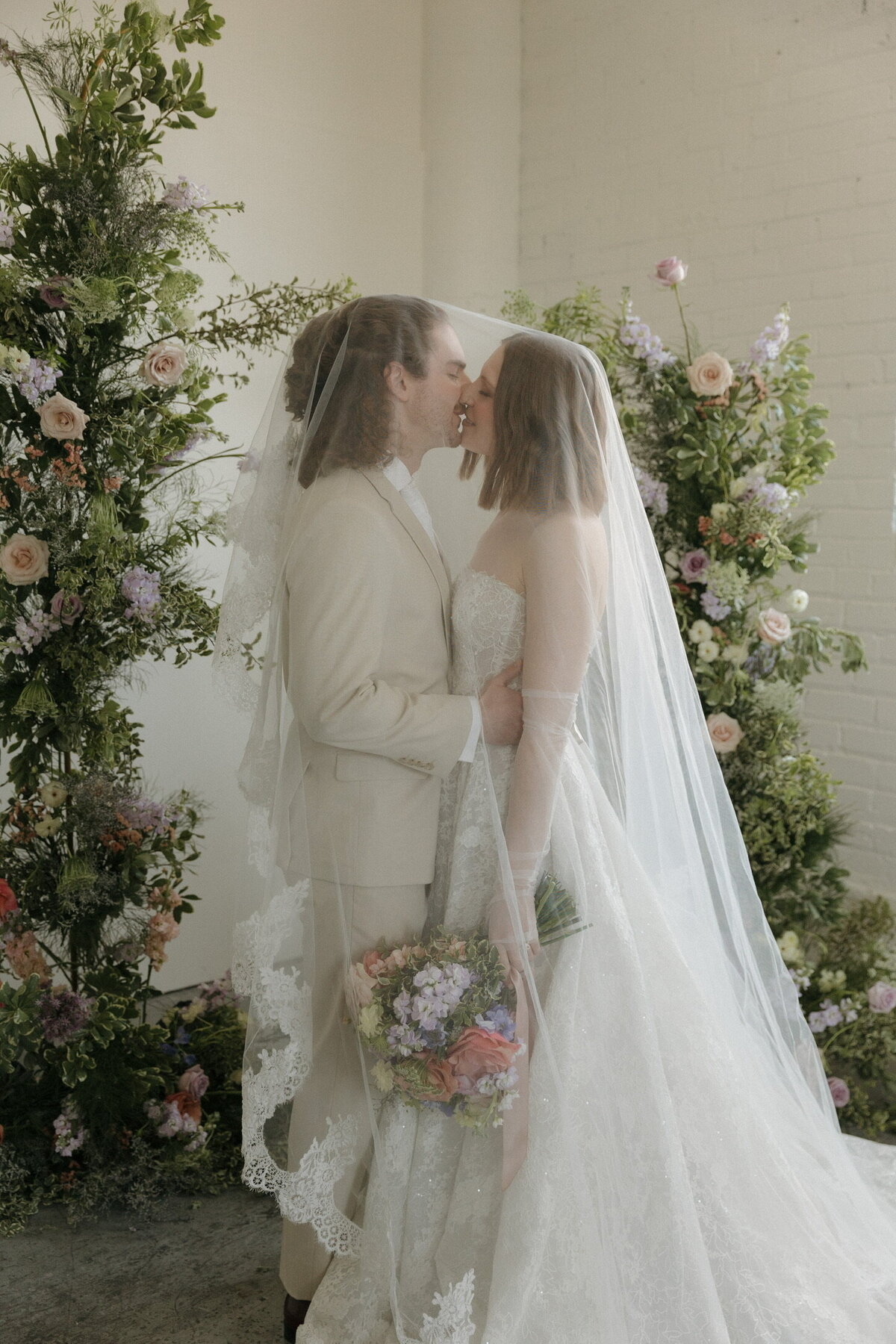 Modern Romance Wedding Flower Arch Twin Cities