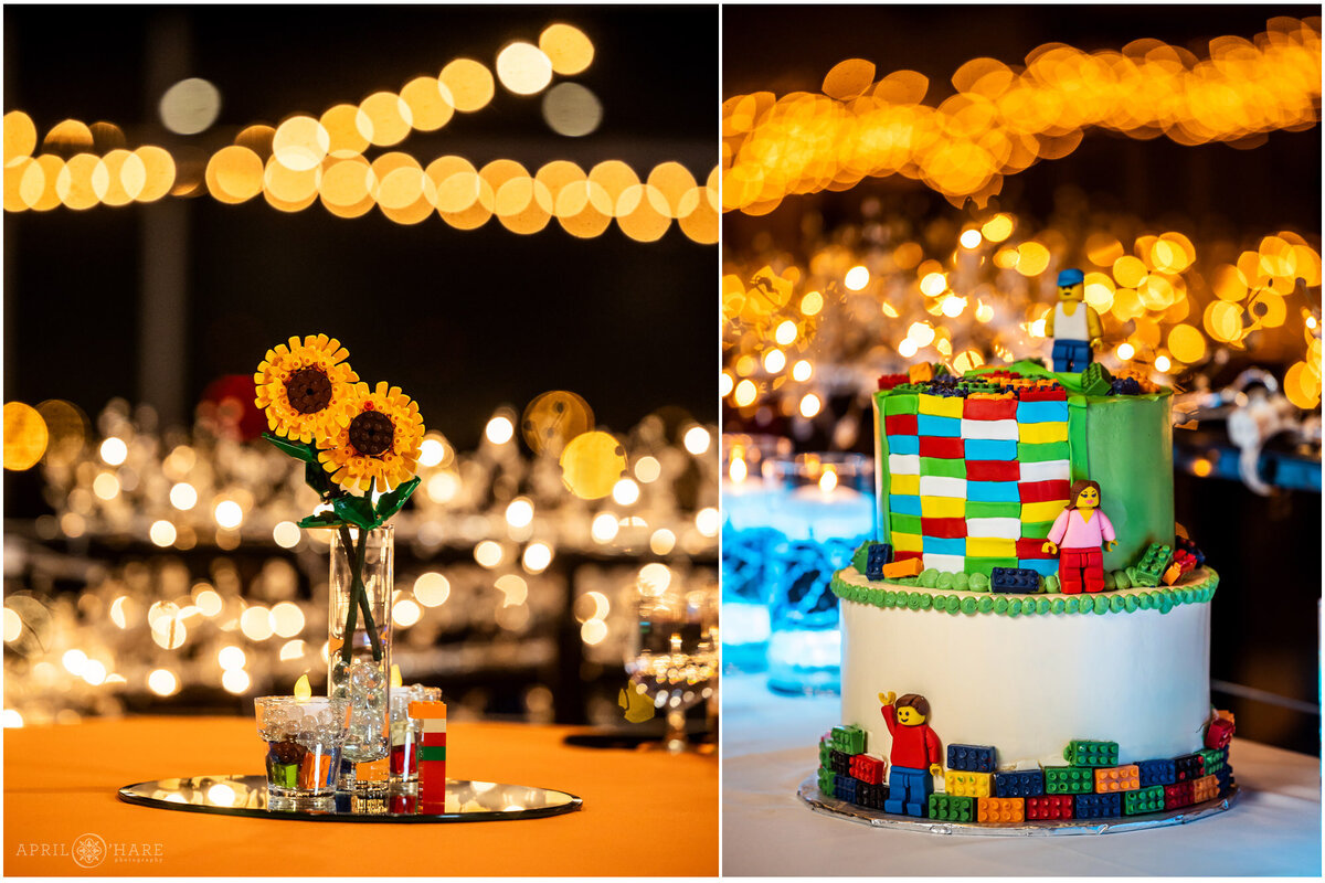 Lego Themed Bar Mitzvah Party Decor in Denver