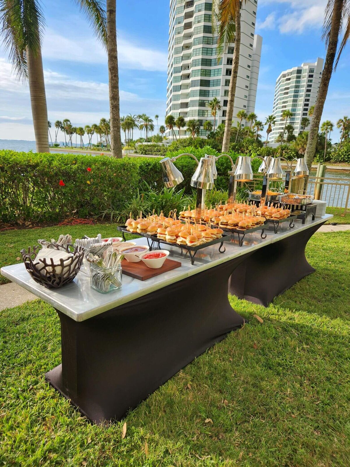 buffet at corporate event in Sarasota, Florida
