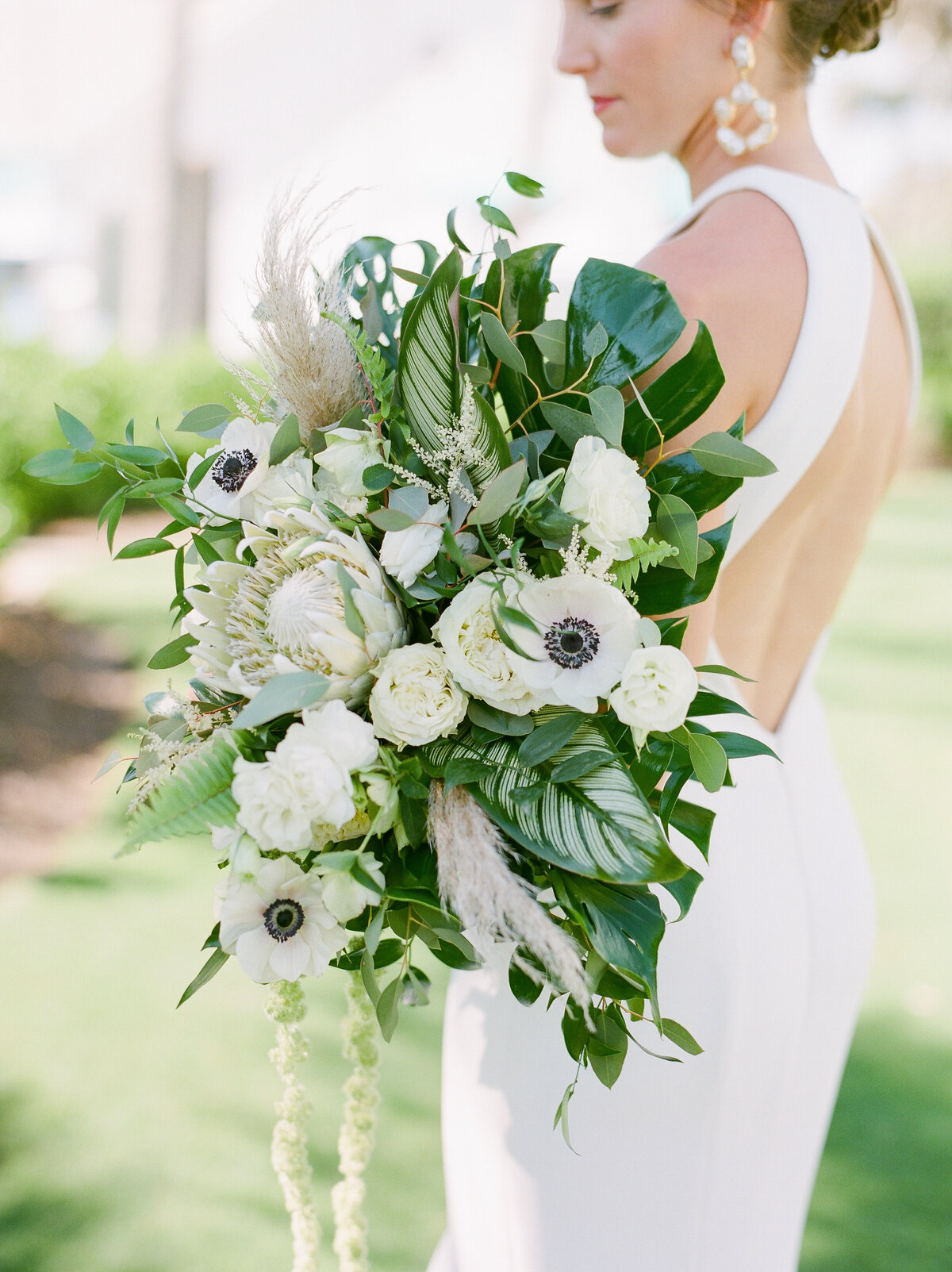 Tropical Wedding Bouquet - Chic Bridal Attire