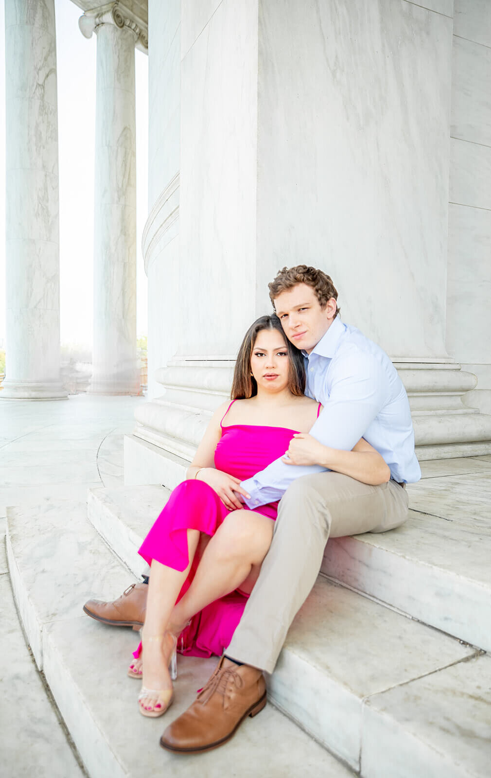 engagement session in Washington DC