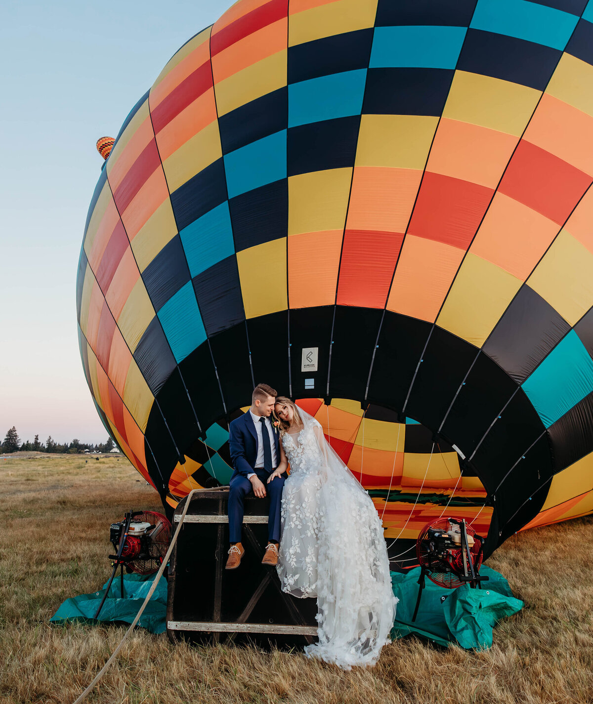 Hot Air Balloon Elopement - 7657-