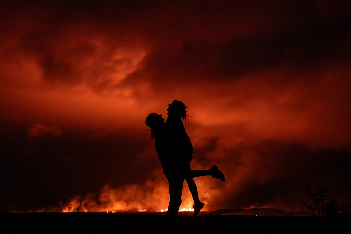 Iceland lave elopement