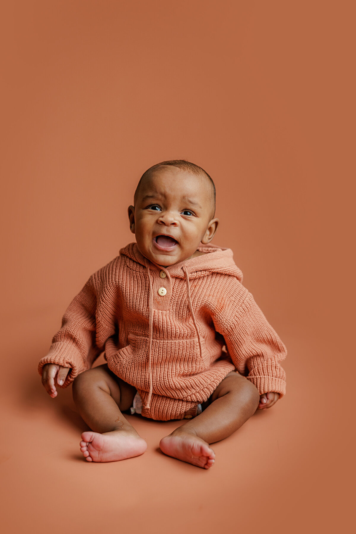 Huntsville Alabama Studio Baby Photographer 6 Month Milestone Session Client Closet50