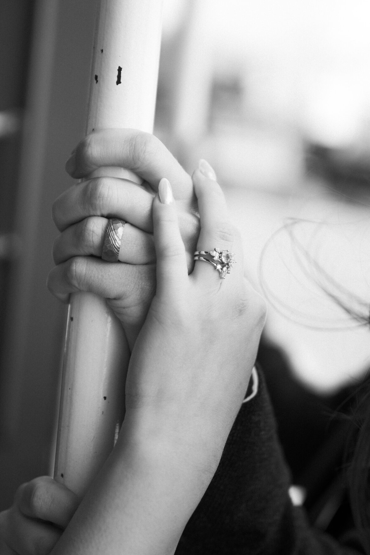 Bride and Groom in China Town in San Francisco, California
