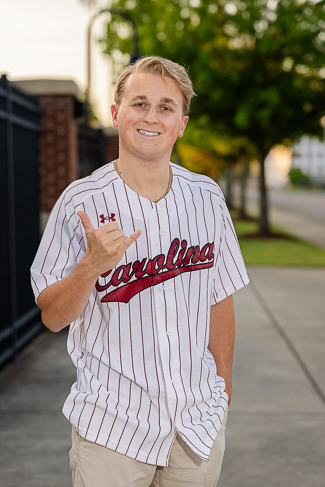 Alex B-6075 Williams Brice Stadium Senior Portraits USC