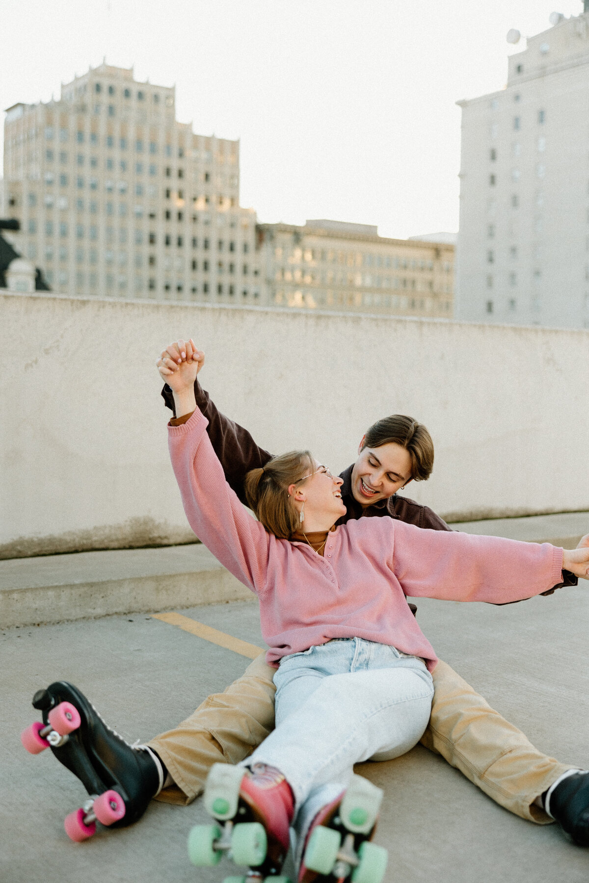 roller skating couples photos