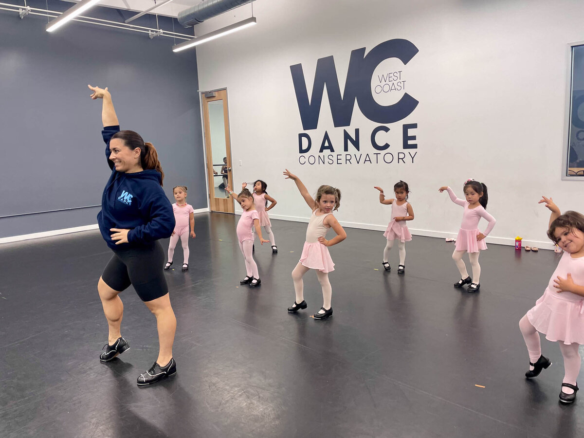 Studio Images West Coast Dance Conservatory studio picture little kids
