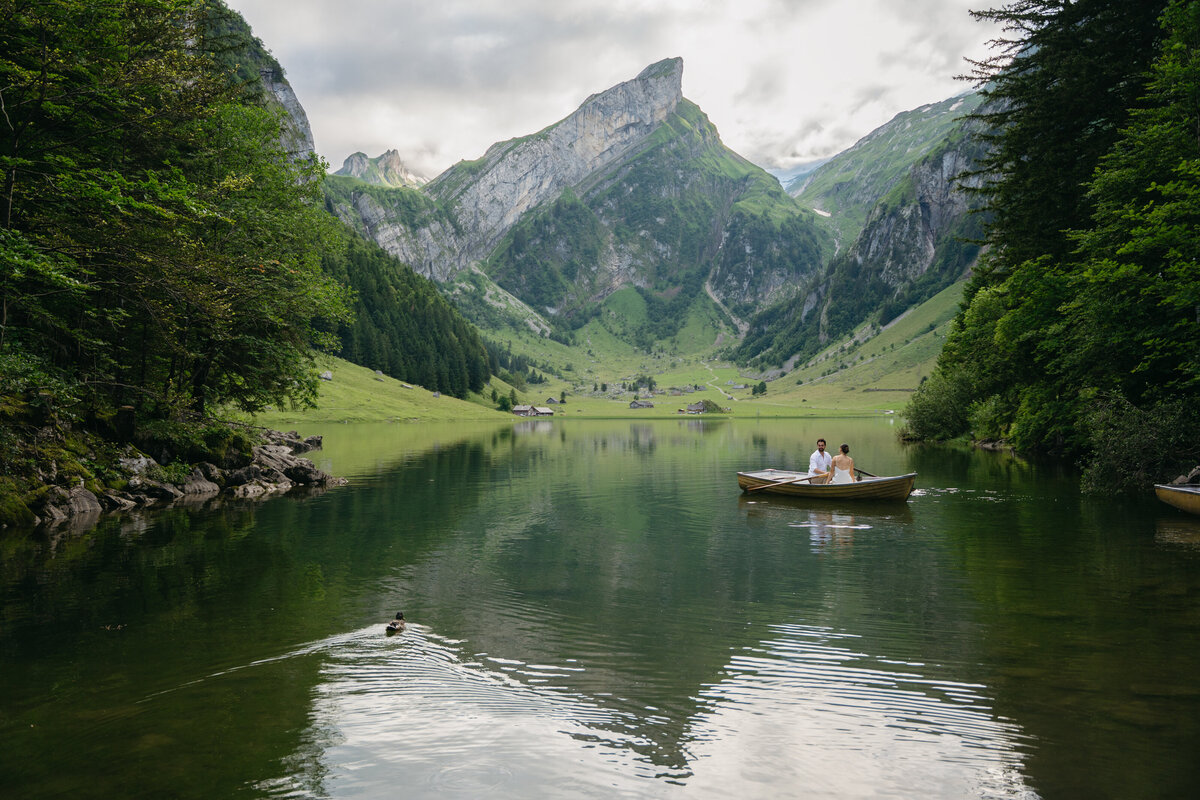 Switzerland lake elopement