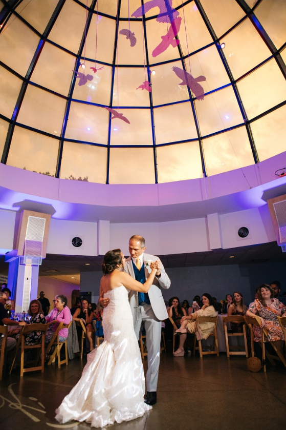 Wedding at National Aviary, Pittsburgh, PA