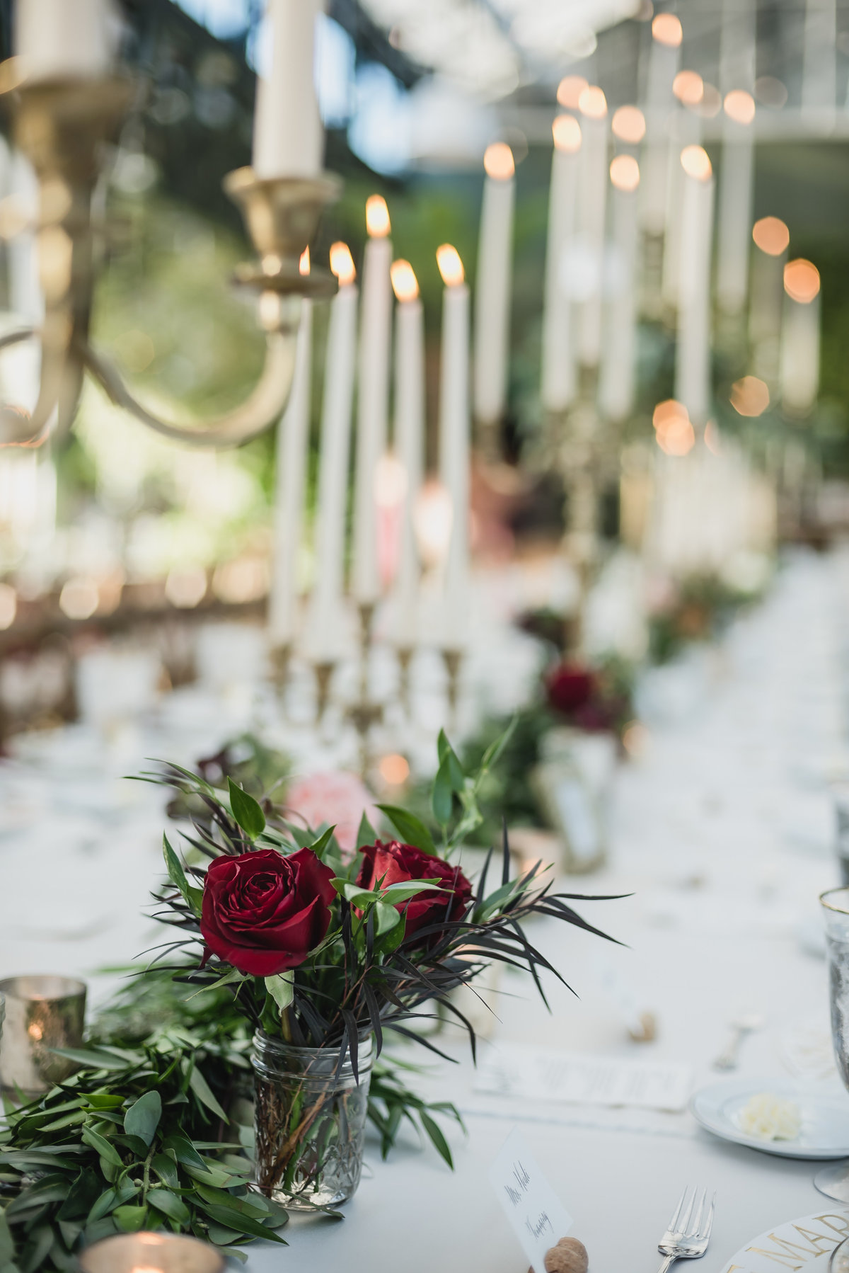 An elegant black tie garden wedding at Planterra Conservatory in West Bloomfield Michigan provided by top rated Metro Detroit wedding photographer Kari Dawson14