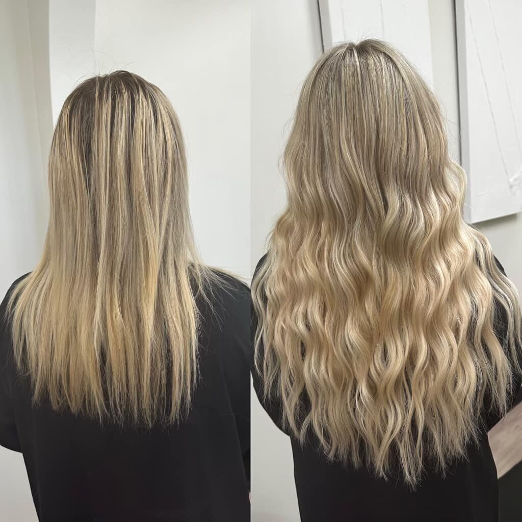 Elevate your style with blonde NBR hair extensions. Trust expert techniques for flawless, natural-looking results.