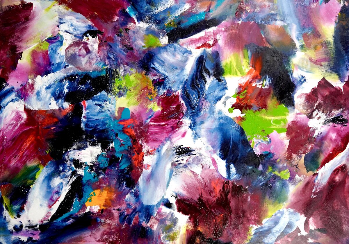Brent Ray Fraser Abstract Penis Painting - 02