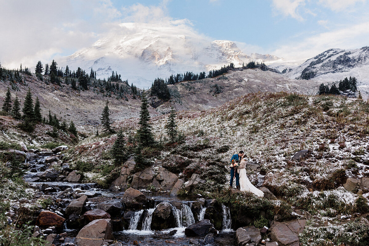 Rainy-Mount-Rainier-National-Park-Intimate-Wedding-96