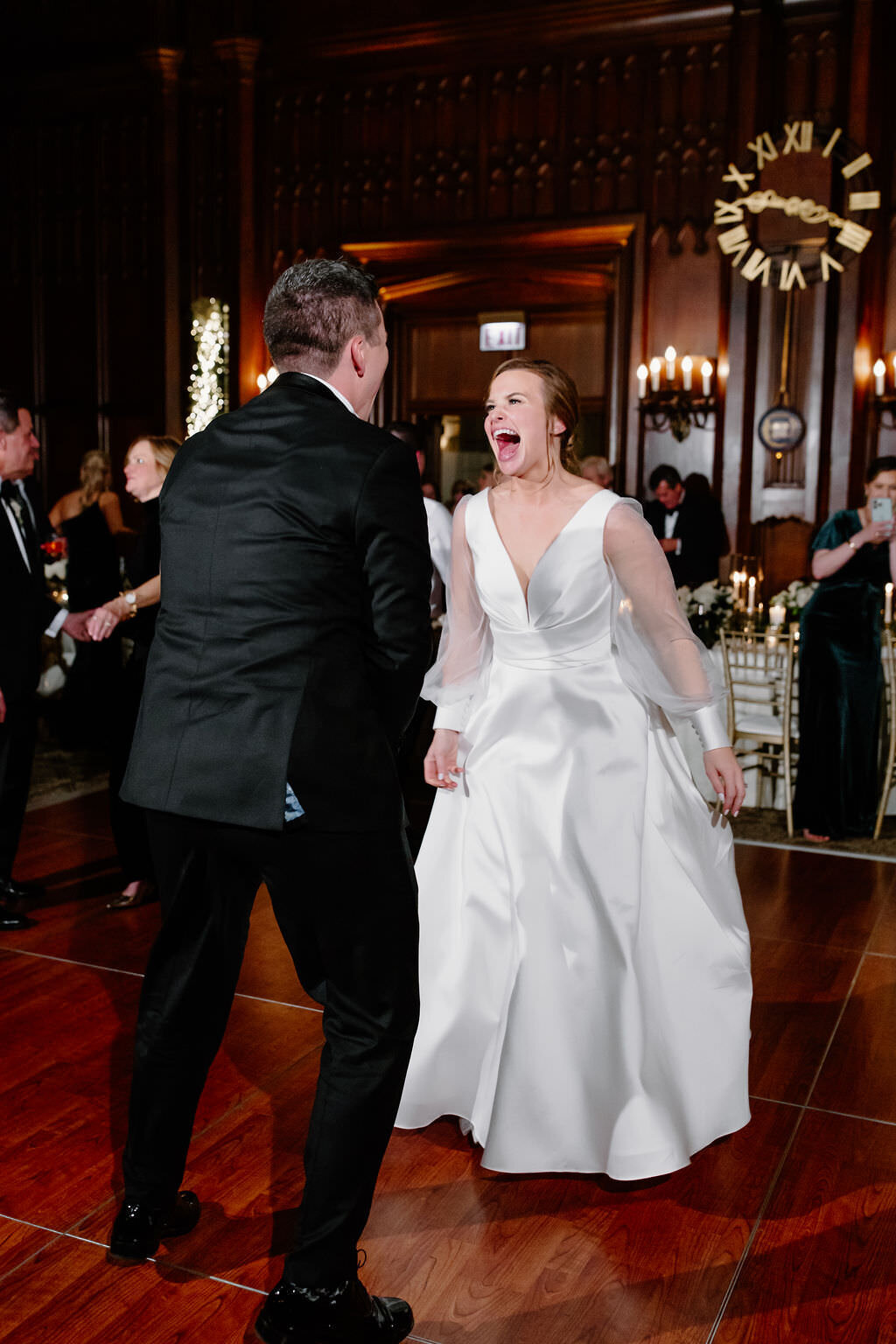 A wedding at Saint Clement Church and The University Club of Chicago - 139