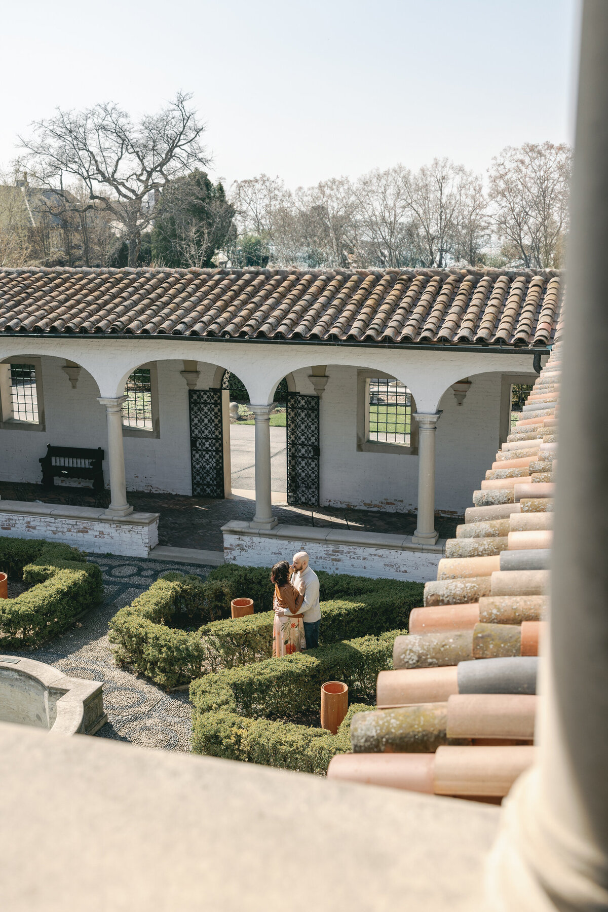 beautiful natural playful engagement photography