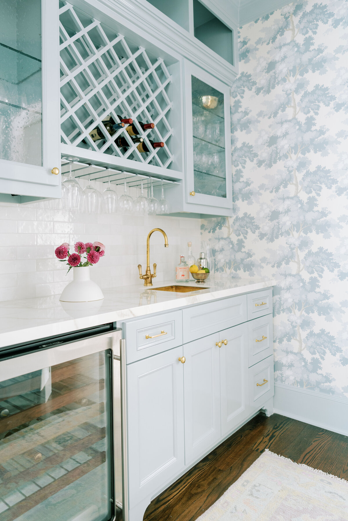 oyster creek studios spring valley remodel white and blue bar