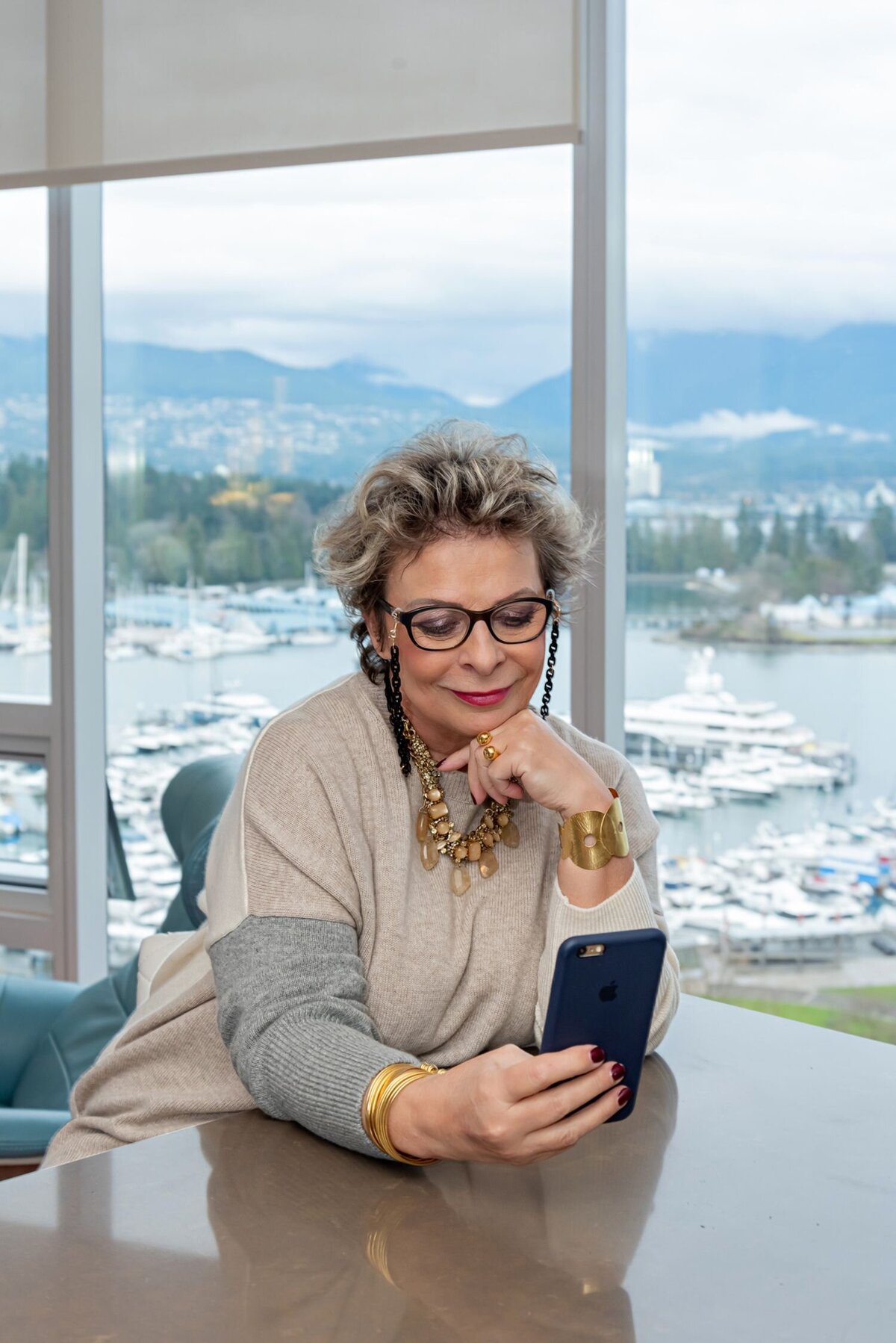 Professional branding portrait for small business owner in BC