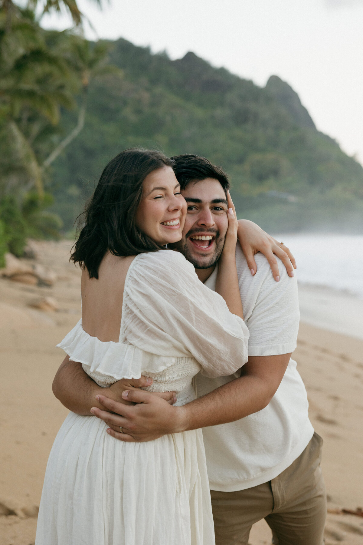 Hawaii elopement / kauai hawaii elopement / hawaii destination wedding / Sophia photo co / north shore hawaii elopement / white dress for beach photos / vow renewal in hawaii / vow renewal kauai / kauai wedding photographer / big island wedding photographer / maui wedding photographer / elopement wedding photographer / Duluth Minnesota wedding photographer