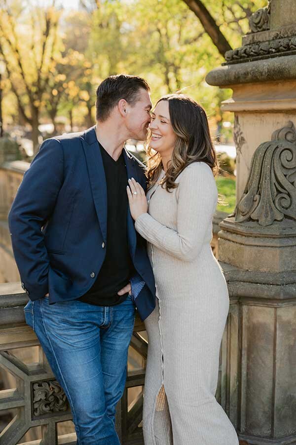 NYC Couple Photoshoot in Fall