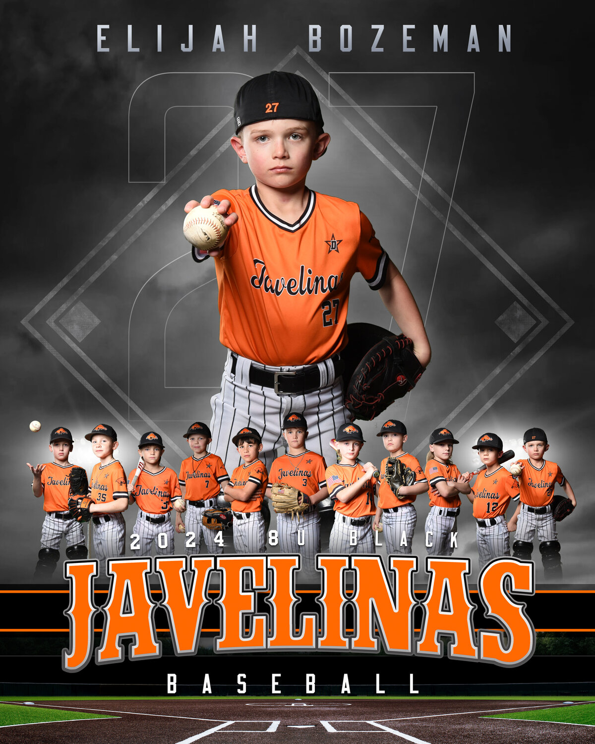 Javelinas Baseball Team near Houston, TX