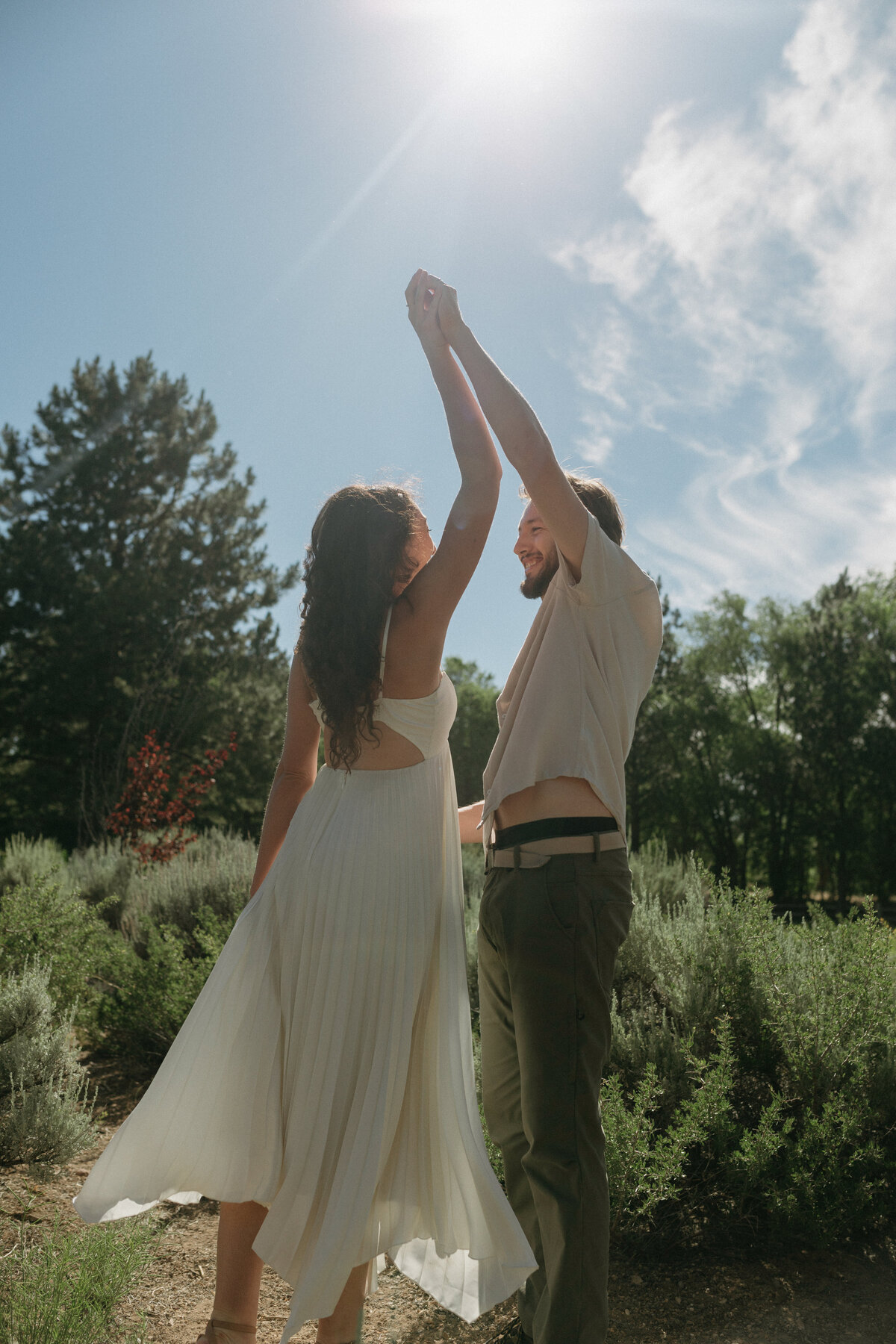 Molly + Luke Reno Nevada Summer Engagement Session | Katherine Krakowski Photography-8