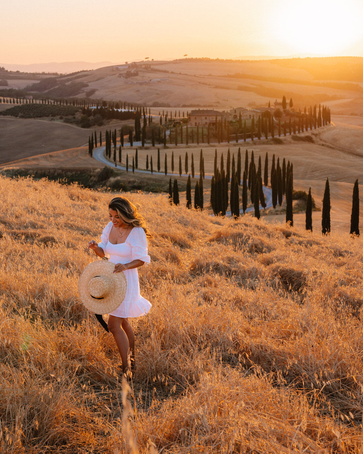 Adriana Maria travel influencer tuscany italy