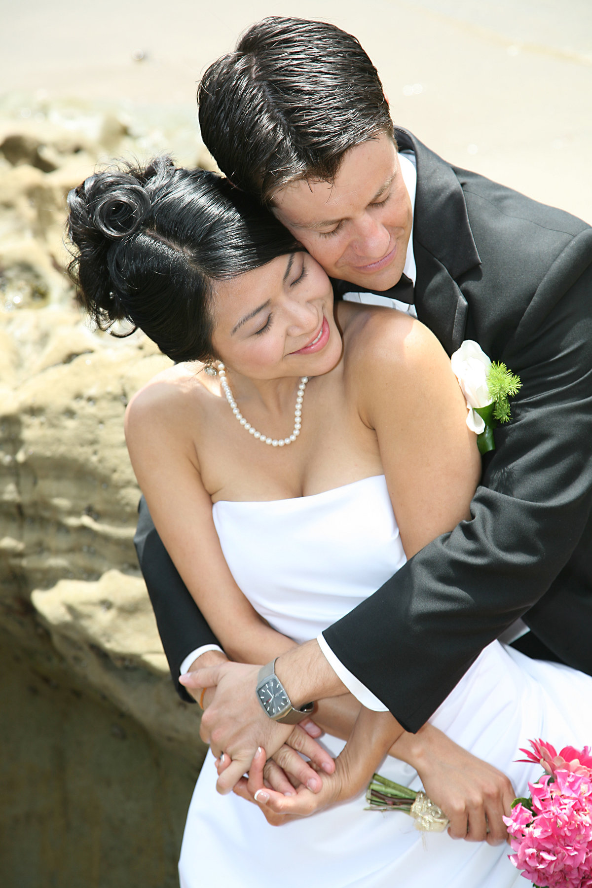 Kasselphotography bride and groom in Laguna Beach