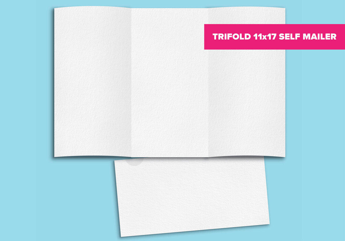 trifold 11x17 self amiler